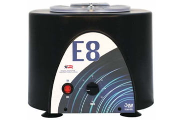 Image of LW Scientific E8F Portafuge Portable Centrifuge 3500 RPM Fixed Speed with 8 Place 3-15ml Rotor 12V, Black E8C-U8AF-150P