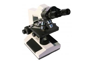 Image of LW Scientific Revelation III Binocular Microscope with Achromat 4x, 10x, 40x, 100x Objectives, CREAM R3M-BN4A-DAL3