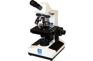 Image of LW Scientific Revelation III Monocular Microscope with Achromat 4x, 10x, 40x, 100x Objectives, CREAM R3M-MN4A-DAL3