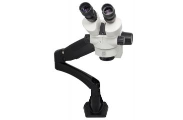 Image of LW Scientific Z4  Binocular Stereo Zoom Microscope on Pnuematic Arm, CREAM Z4M-TZM7-PA77