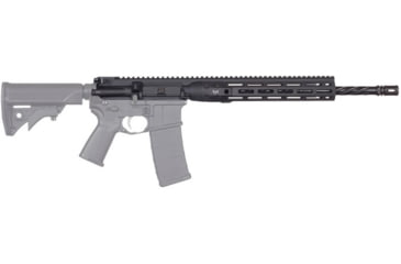 Image of LWRCI Complete Di Upper Receiver, 5.56mm, 16 inch Barrel, 1-7 Twist, M-LOK Handguard, Black, 16in, ICDIU5B16ML