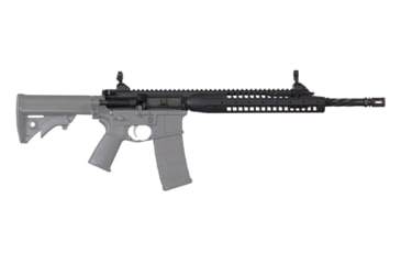 Image of LWRCI Complete Di Upper Receiver, AS, 5.56mm, 16 inch Barrel, 1-7 Twist, Extended M-LOK Handguard, Black, 16in, ICA5U5B16