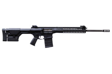 Image of LWRCI Repr MKII SC Semi-Auto Rifle, 308 Win/7.62x51 NATO, 16in Spiral Barrel, 1-10, Synthetic Black Stock, Black, 20Rd, REPRMKIIR7BF16SC-FRRMPG