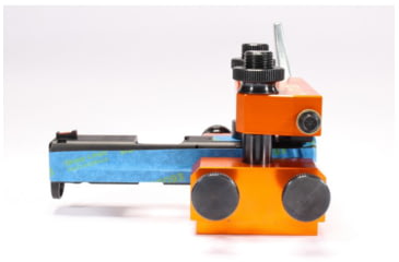 Image of Lyman AccuSight Pistol Sight Installation Tool, Orange/Black, 7031287