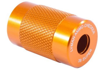 Image of Lyman Ammo Checker Single Caliber, 38 Super, Orange, 7833050