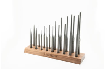 Image of Lyman Armorers 18 Piece Hex Punch Set with Stand, Grey, 7031276