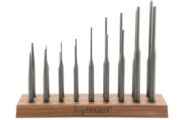 Image of Lyman Armorers 18 Piece Hex Punch Set with Stand, Grey, 7031276