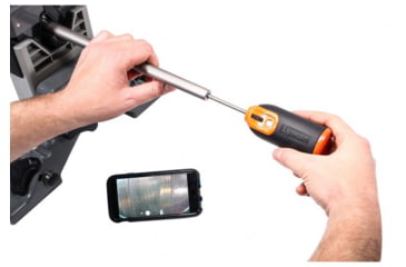 Image of Lyman Borecamtm Pro Wireless Borescope w/App, 24 in, Orange/Black, 04059
