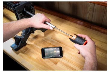 Image of Lyman Borecamtm Pro Wireless Borescope w/App, 24 in, Orange/Black, 04059