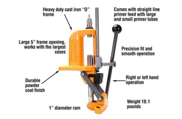 Image of Lyman Brass Smith Victory Press, Orange, 7726350