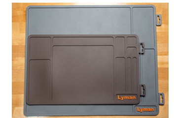Image of Lyman Essential Armorers Mat - Flat w/ Hang Tag, Grey, 04074