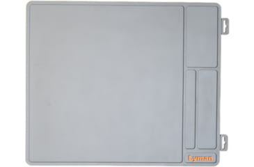 Image of Lyman Essential Armorers Mat - Flat w/ Hang Tag, Grey, 04074