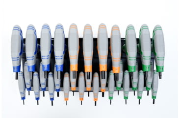 Image of Lyman Heritage Tools - 30 Piece T-handle Driver Set, Grey/Black, 7031263