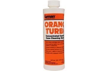 Image of Lyman Orange Turbo Case Cleaning Concentrate 16 oz 115725