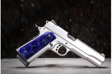 Image of Lyman Pachmayr Alume Series 1911 Grip by Raffir, Blue Storm, 62072