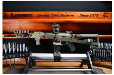 Image of Lyman Revolution HD Heavy Duty Gun Vise, Black/Silver, 7832280