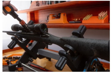 Image of Lyman Revolution HD Heavy Duty Gun Vise, Black/Silver, 7832280