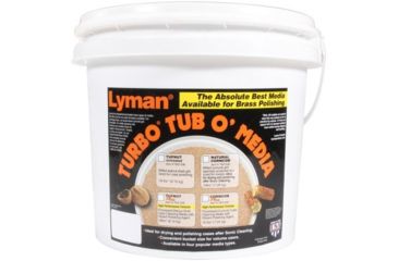 Image of Lyman Tumbling Media, Jumbo Tub Tufnut Untreated, 7631338