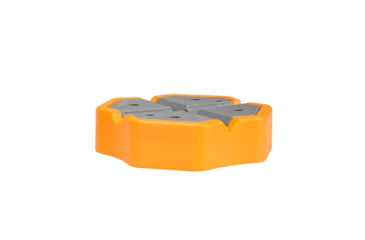 Image of Lyman X-Block Gunsmith Bench Block, Grey/Orange, 04079