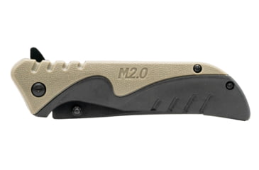 Image of M&amp;P M2.0 Ultra Glide Folding Knife, 3.5in, 8Cr13MoV Steel Blade, 4.5in, Rubber Handle, OD Green, 1100042