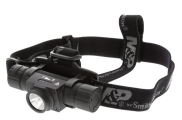 Image of Smith &amp; Wesson Night Terror 2000 Lumen Rechargeable Headlamp, Black, 1117195