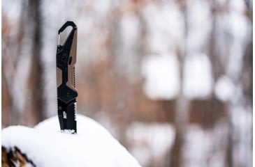 Image of M&amp;P Repo Spring Assist Folding Knife, 3.5in, 8Cr13MoV Stainless Steel Blade, 4.8in, Rubberized Aluminum Handle, 1122579