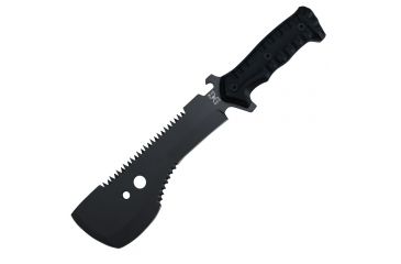 Image of M48 OPS Tactical Sawback Smatchet Fixed Blade Knife,8in Steel Blade,Slip-Free Handle UC3119