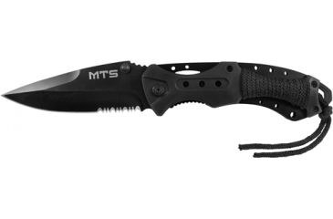 Image of Mace Tactical Knife Survivor 4'' Serrate Spring Assist Black