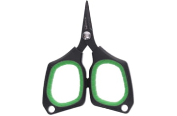 Image of Lew’s MACH 3in Braid Scissors w/ Lanyard, Titanium-coated 420 Stainless Steel, Micro Teeth, MBS3