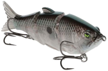 Image of MACH Baits MachShad 90 Swimbait, Slow Sinking Jointed Swimbait, Green Gizzard Shad, 7/16oz, HCMBMS-568, HCMBMS-568