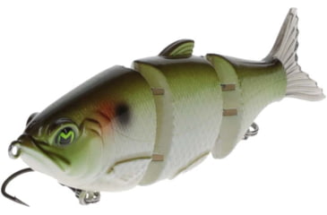 Image of MACH Baits MachShad 90 Swimbait, Slow Sinking Jointed Swimbait, Natural Green Shad, 7/16oz, HCMBMS-930, HCMBMS-930