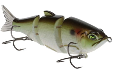 Image of MACH Baits MachShad 90 Swimbait, Slow Sinking Jointed Swimbait, Natural Green Shad, 7/16oz, HCMBMS-930, HCMBMS-930