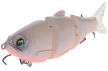 Image of MACH Baits MachShad 90 Swimbait, Slow Sinking Jointed Swimbait, Pearl Orange Belly, 7/16oz, HCMBMS-924, HCMBMS-924