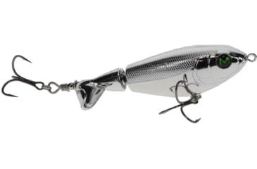 Image of MACH Baits Patroller 90 Fishing Lure, Topwater Propeller Bait, Chrome, 1/2oz, HCMBPT90-400, HCMBPT90-400