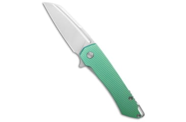 Image of Machinewise MachineWise Mojave Flipper Knife Sea Foam Green Grenade Ti 3.50" SW S90V, Teal, CPM S90V, adult, BHQ-235928