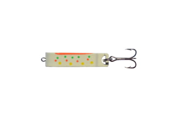 Image of Mack's Lure Cripplure Freshwater Spoon, 1/4oz, Glow Bikini, 40227