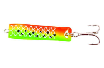 Image of Mack's Lure Cripplure Freshwater Spoon, 1/4oz, Glow Firetiger, 40230