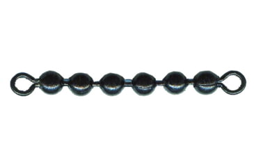 Image of Mack's Lure USA Chain Swivel #10 6 Bead 80LB, Black, 3/Pack, 90911