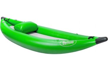 Image of NRS Outlaw I Inflatable Kayak-Green