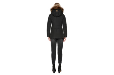Image of Mackage Adali Fitted Winter Down Coat With Fur Hood - Womens, Black, Medium ADALI-BLACK-M
