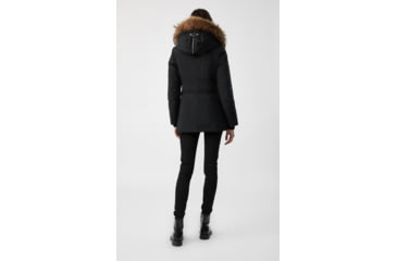 Image of Mackage Akiva Waterproof Down Coat w/ Fur Hood, Black / Natural Fur, Large, Akiva-R-Black-L