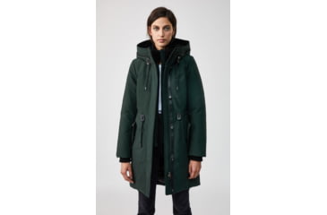 Image of Mackage Beckah Down Parka - Womens, Green, Medium, Beckah-R-Green-M