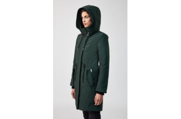 Image of Mackage Beckah Down Parka - Womens, Green, Medium, Beckah-R-Green-M