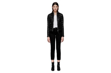 Image of Mackage Cindee Quilted Lightweight Down Jacket With Zippered Pockets - Womens, Black, Medium, CINDEE-BLACK-M