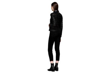 Image of Mackage Cindee Quilted Lightweight Down Jacket With Zippered Pockets - Womens, Black, Medium, CINDEE-BLACK-M