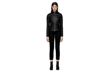 Image of Mackage Cindee Quilted Lightweight Down Jacket With Zippered Pockets - Womens, Black, Medium, CINDEE-BLACK-M