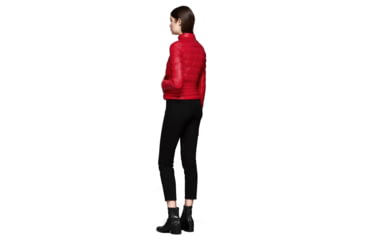 Image of Mackage Cindee Quilted Lightweight Down Jacket With Zippered Pockets - Womens, Red, Extra Small, CINDEE-RED-XS