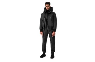 Image of Mackage Dixon Down Bomber Jacket - Mens, Black, 46, Dixon-NF-Black-46