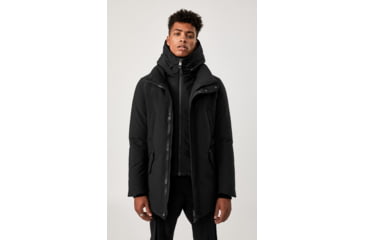 Image of Mackage Edward Down Parka, Non-Fur - Mens, Black, 46, Edward-NF-Black-46
