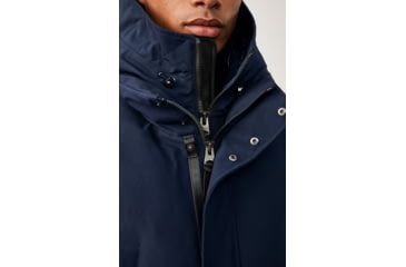 Image of Mackage Edward Down Parka, Non-Fur - Mens, Navy, 40, Edward-NF-Navy-40